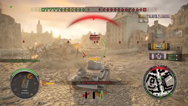 Wot Ps4 VK 36.01H Kill Steal Wall :p смотреть онлайн