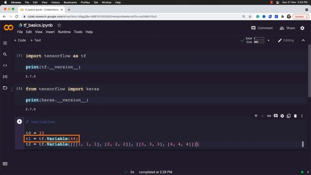 Variables and Constants in TensorFlow ? Pt-10 | Machine Learning using TF смотреть онлайн