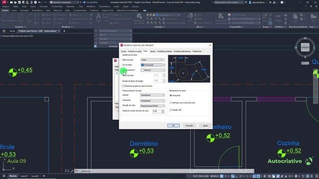 Curso de AutoCAD - Aula 09 de 20 Textos, Cotas e Linhas de Chamadas - Autocriativo смотреть онлайн