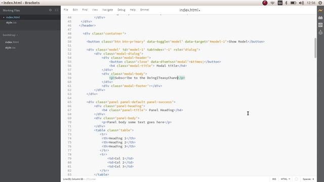 Bootstrap 3 Lesson - 9 Modal Windows Component смотреть онлайн