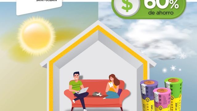 Con lana de vidrio ISOVER ahorrás siempre смотреть онлайн