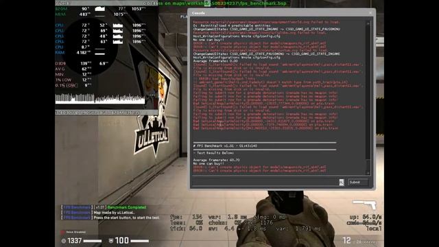 Core I3 4030U + GeForce 820M = CS: GO