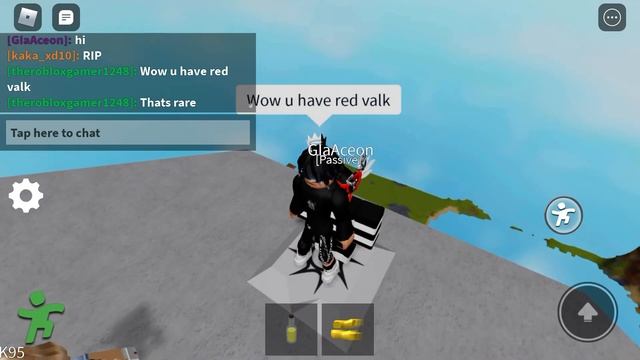 I met a person with red valk in roblox смотреть онлайн