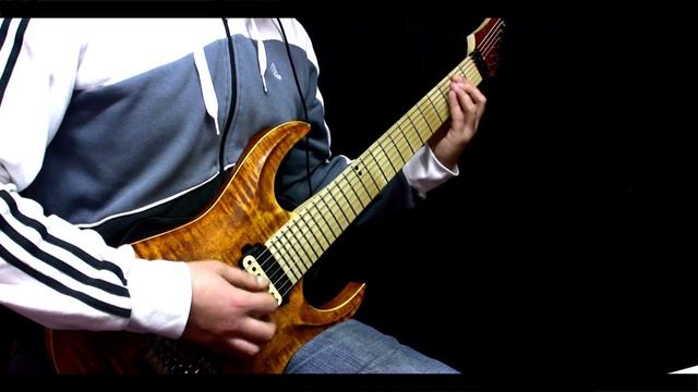 Custom 7 String Guitar - Test Clip смотреть онлайн