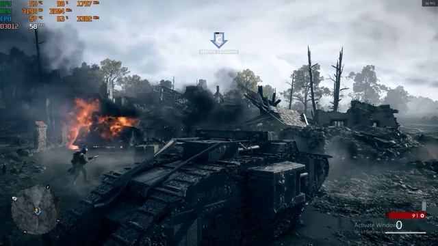 Play Battlefield 1 with a GTX 1050 TI & Intel Xeon E3-1240 PC gaming system смотреть онлайн