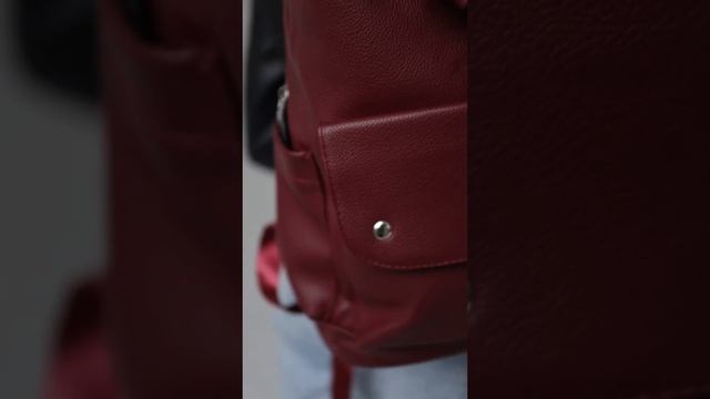 Рюкзак бордовый кожзам смотреть онлайн