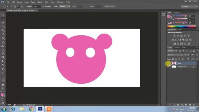 Use of Marquee Tool in Photoshop (Part -5) смотреть онлайн