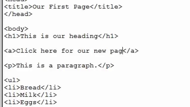 Learn HTML - Basic Structure and How To Link Pages смотреть онлайн