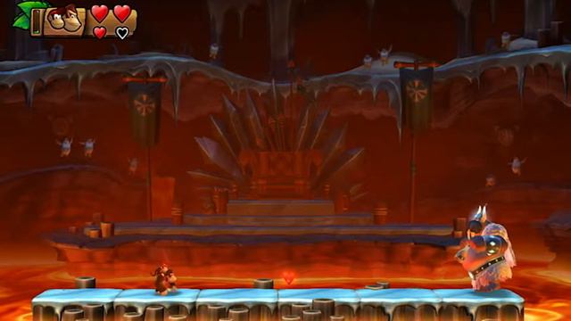 Donkey Kong Country: Tropical Freeze Final Boss: Lord Fredrik the Snowmad King смотреть онлайн