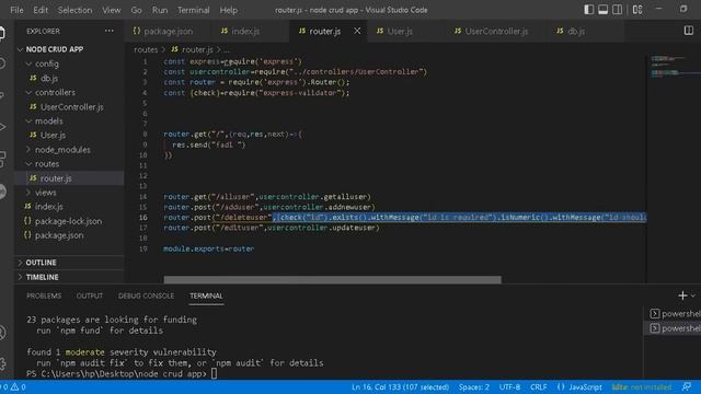 Node js + Express : How To Make Data validation Using Express-Validator смотреть онлайн