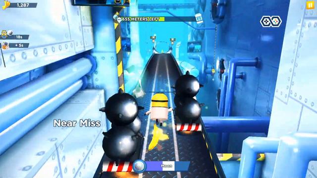 Minion Rush Disco minion Run 1.5K meters on the Moon on a Special mission Minion Regatta смотреть онлайн