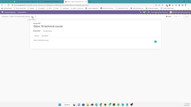 How to Add SQL Constrains in Odoo 16 | Odoo 16 Technical Course смотреть онлайн