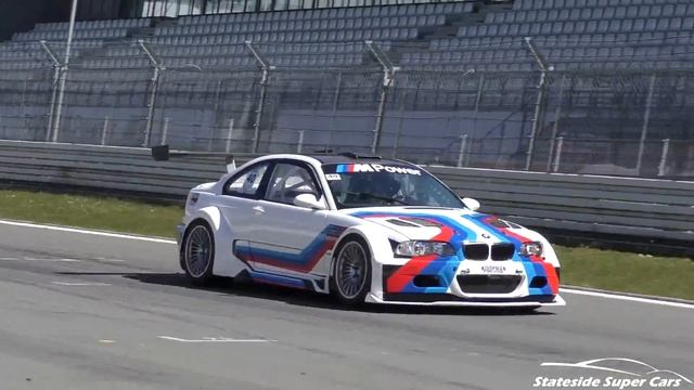 400hp BMW M3 'GTR' On The Nürburgring- INSANE SOUNDS!