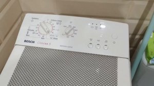 Отзыв о стиральной машине Bosch Classixx 5 с вертикальной загрузкой