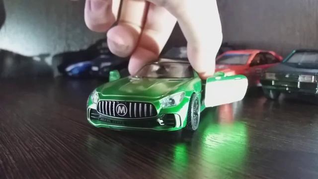 НОВАЯ МОДЕЛЬ MERCEDES-BENZ AMG GT R - ЗЕЛЕНЫЙ АГРЕССОР