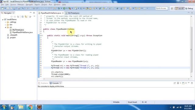 What is PipedReader and PipedWriter in Java?_Version 5 | Java IO | Java Tutorial смотреть онлайн