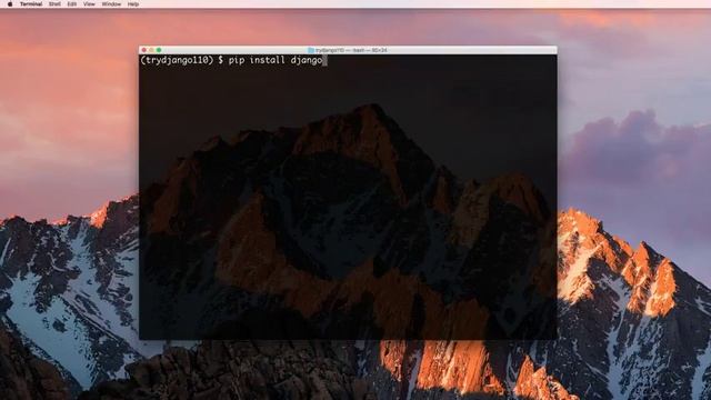 Try Django 1.10 | Create a URL Shortening Service : Virtualenv & Django смотреть онлайн