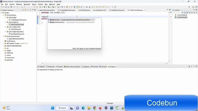 CRUD operation using Spring Boot, JPA, RestAPI, Postman and MYSQL смотреть онлайн