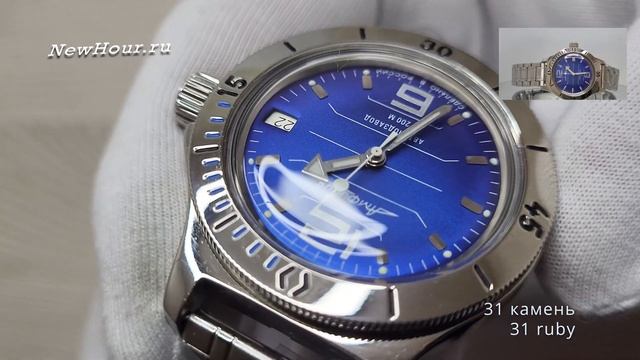 Быстрый обзор на часы Восток 120696 Амфибия смотреть онлайн