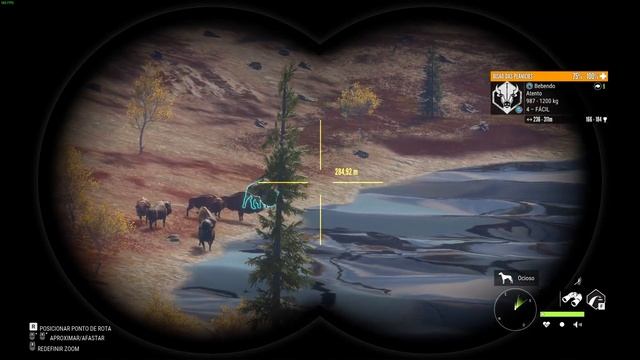 MUDANÇA NO BISÃO, CAÇADA EM YUKON VALLEY - THE HUNTER CALL OF THE WILD GAMEPLAY смотреть онлайн