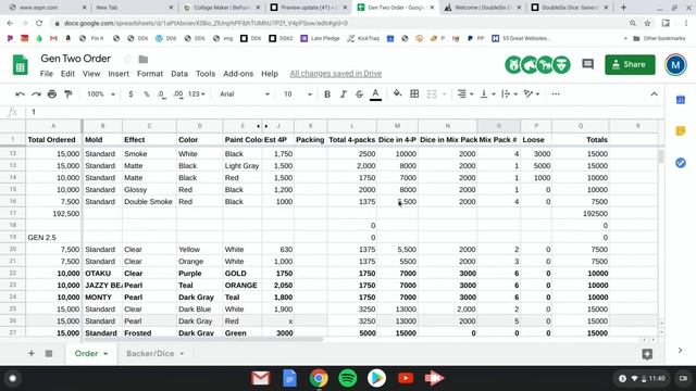 KS Gen Two Spreadsheet Explanation смотреть онлайн