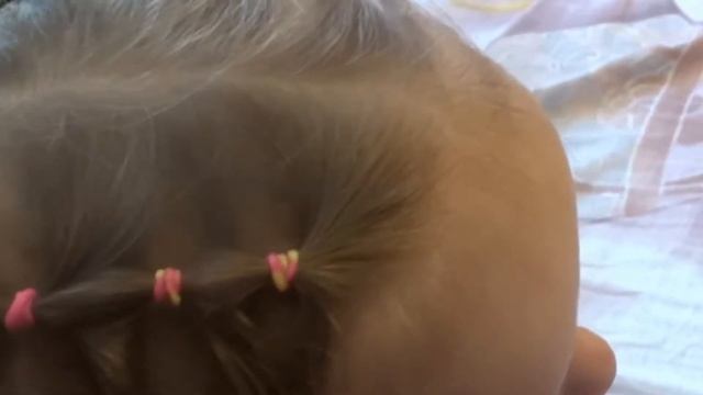 Детские прически на каждый день/ простые идеи причесок на неделю смотреть онлайн