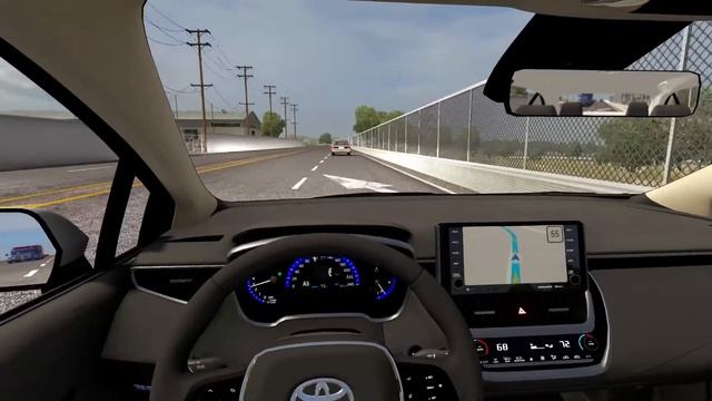 Toyota Corolla 2020 Mod ATS Gameplay Test Drive смотреть онлайн
