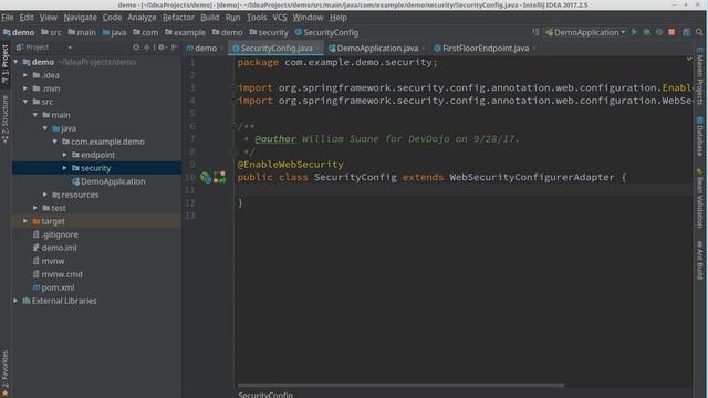 Spring Boot Security Overview 02 - How Spring Security works, HTTP Basic Authentication смотреть онлайн