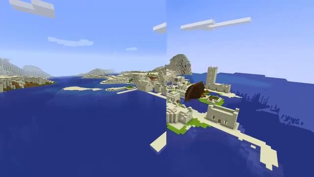 [Minecraft] Old Village VS New Village смотреть онлайн