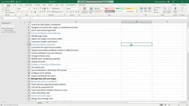 #7 How to paste data by using special paste options in Excel | MO-200 MOS Excel Associate 2019 смотреть онлайн
