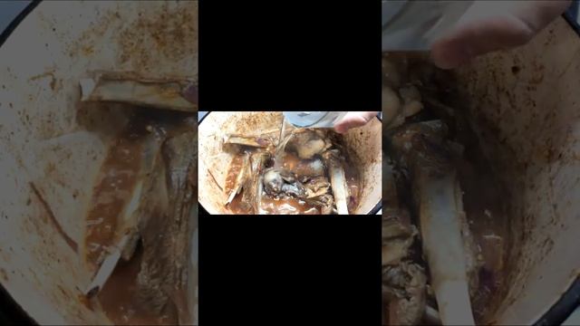 Шашлык больше не нужен! Бараньи РЕБРА с картошкой в казане. КАЗАН-КЕБАБ #Shorts смотреть онлайн