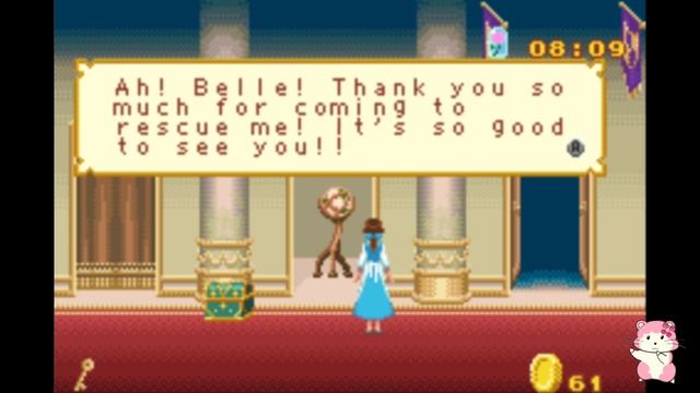 NOSTALGIC Disney Princess Gameboy Game: Beauty and the Beast (Belle) смотреть онлайн