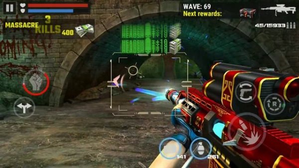 DEAD TARGET: Zombie || ZOMBIE RIVER: Wave 115 vs 3686 Zombies 「Android Gameplay」