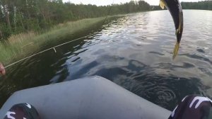 Ловля щуки на ПЕРЕМЁТ... Рыбалка с ночевой