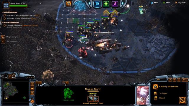 StarCraft 2 Co-Op Chain of Ascension Stetmann lvl 1000 смотреть онлайн