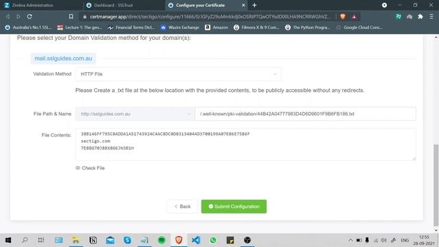 Zimbra SSL Install Guide смотреть онлайн