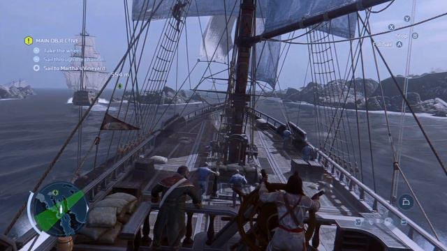 Assassin's Creed 3 Remastered | Sailing the Aquila | AC3 Pt 7 смотреть онлайн