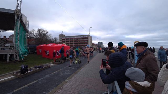 ЗЕЛЕНОГРАДСК / ТРИАТЛОН 11.01.20 / triathlon in winter / Russia смотреть онлайн