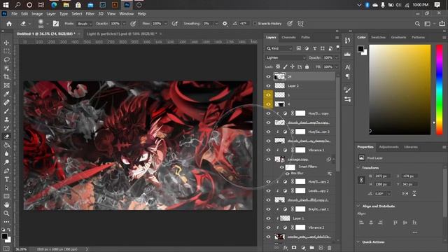 ASTA BLACK CLOVER | ANIME | PHOTOSHOP SPEED ART смотреть онлайн