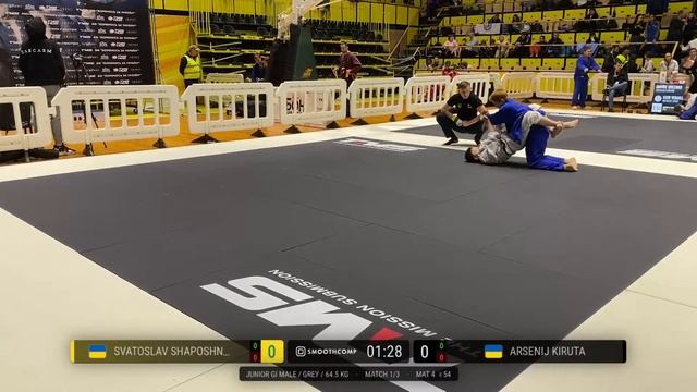 [Day 1 – Mat 4] TMS UKRAINIAN CHAMPIONSHIP 2023 KYIV смотреть онлайн
