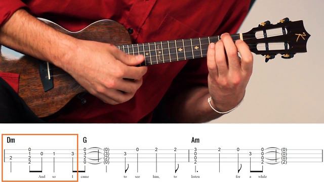Killing Me Softly - Ukulele Fingerstyle (Play Along + Tabs) смотреть онлайн