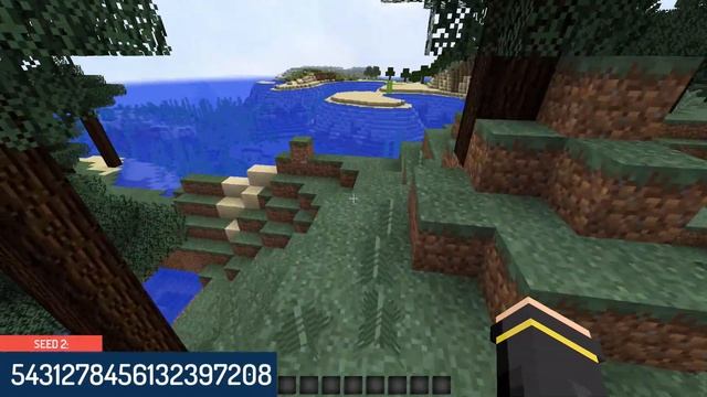Top 5 Best Minecraft Seeds YOU SHOULD TRY! (PC, Java, Bedrock, Pocket Edition - Aquatic Update) смотреть онлайн