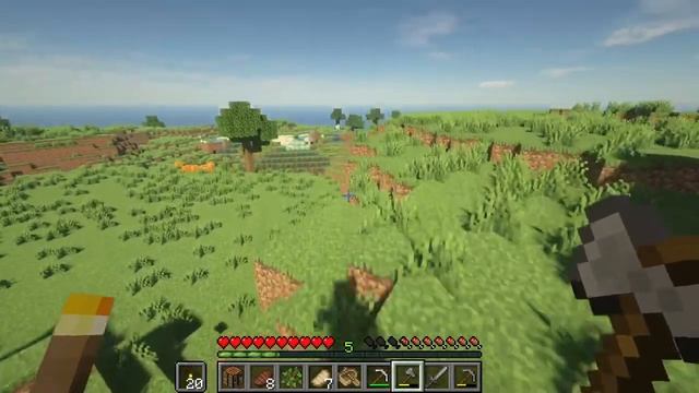 Майнкрафт, но с Лучами [Minecraft RTX | 1.19.2 + SEUS PTGI] смотреть онлайн