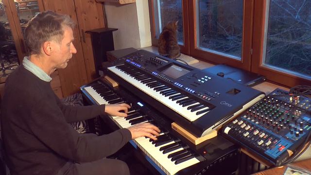 JAZZ STANDARD - TEA FOR TWO: The Cat & Me / Yamaha Genos & Kawai ES8 (Hartmut Janke & Lizzy) смотреть онлайн
