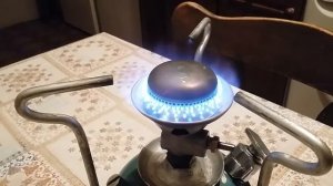 Эксперименты с топливом, примус Шмель 1
