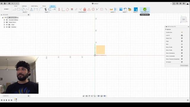 Realizando nuestro primer Sketch | Tutorial Fusion 360 Ep#2 смотреть онлайн