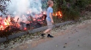пажар в комсомольске на амуре , с места событий