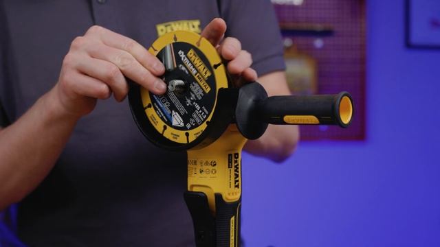 DeWALT DCG416VS AKUMULATOROWA SZLIFIERKA KĄTOWA Z REGULACJĄ PRĘDKOŚCI OBROTOWEJ