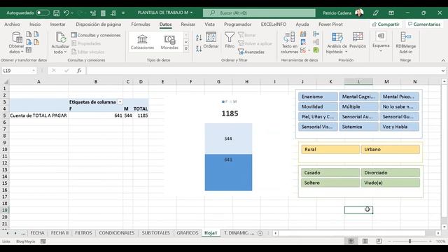 Excel Gestión Empresarial - DIA 18 смотреть онлайн