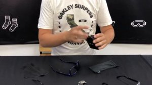 Как поменять линзы в солнцезащитных очках Oakley